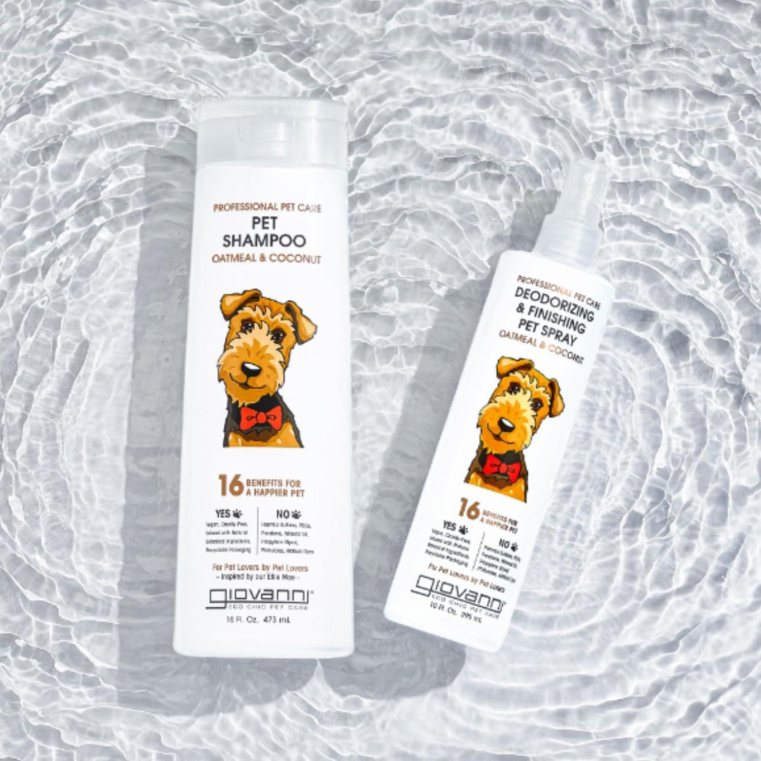 Champú y Acondicionador 2-en-1 GIOVANNI para Mascotas 473ml