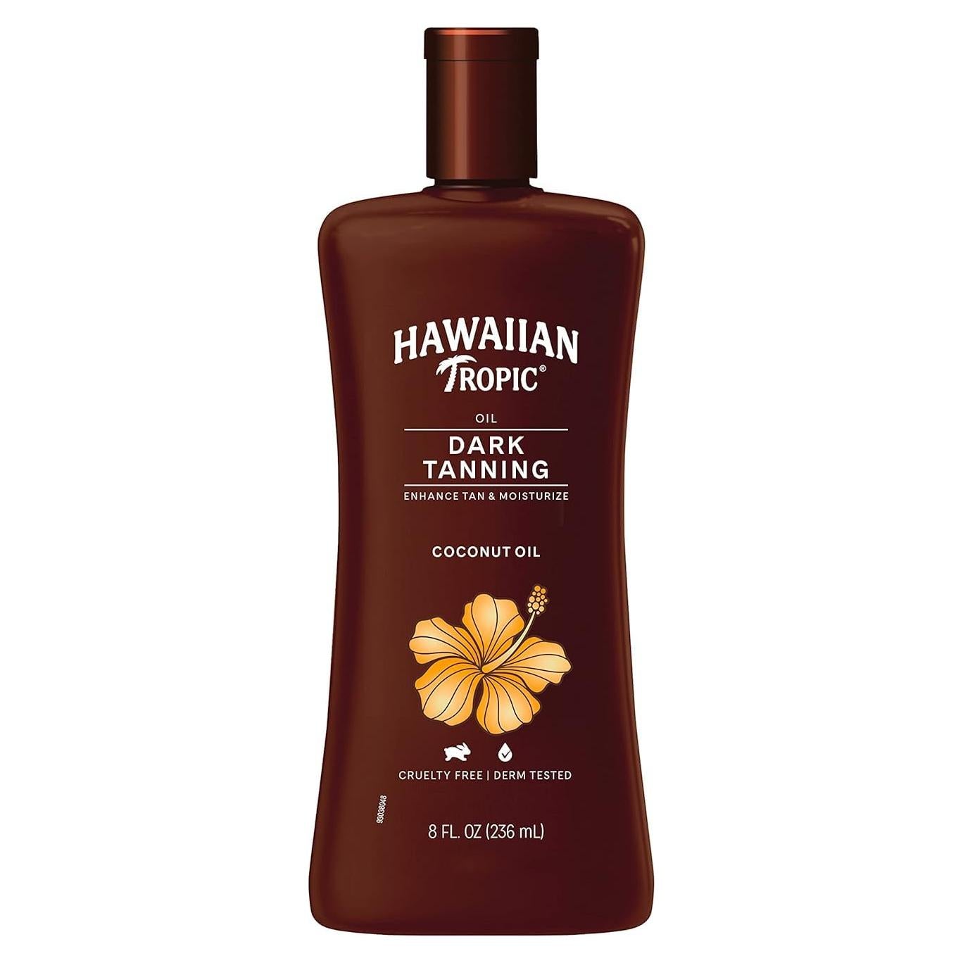 Aceite Bronceador Oscuro Hawaiian Tropic 236 ml (Pack de 3)