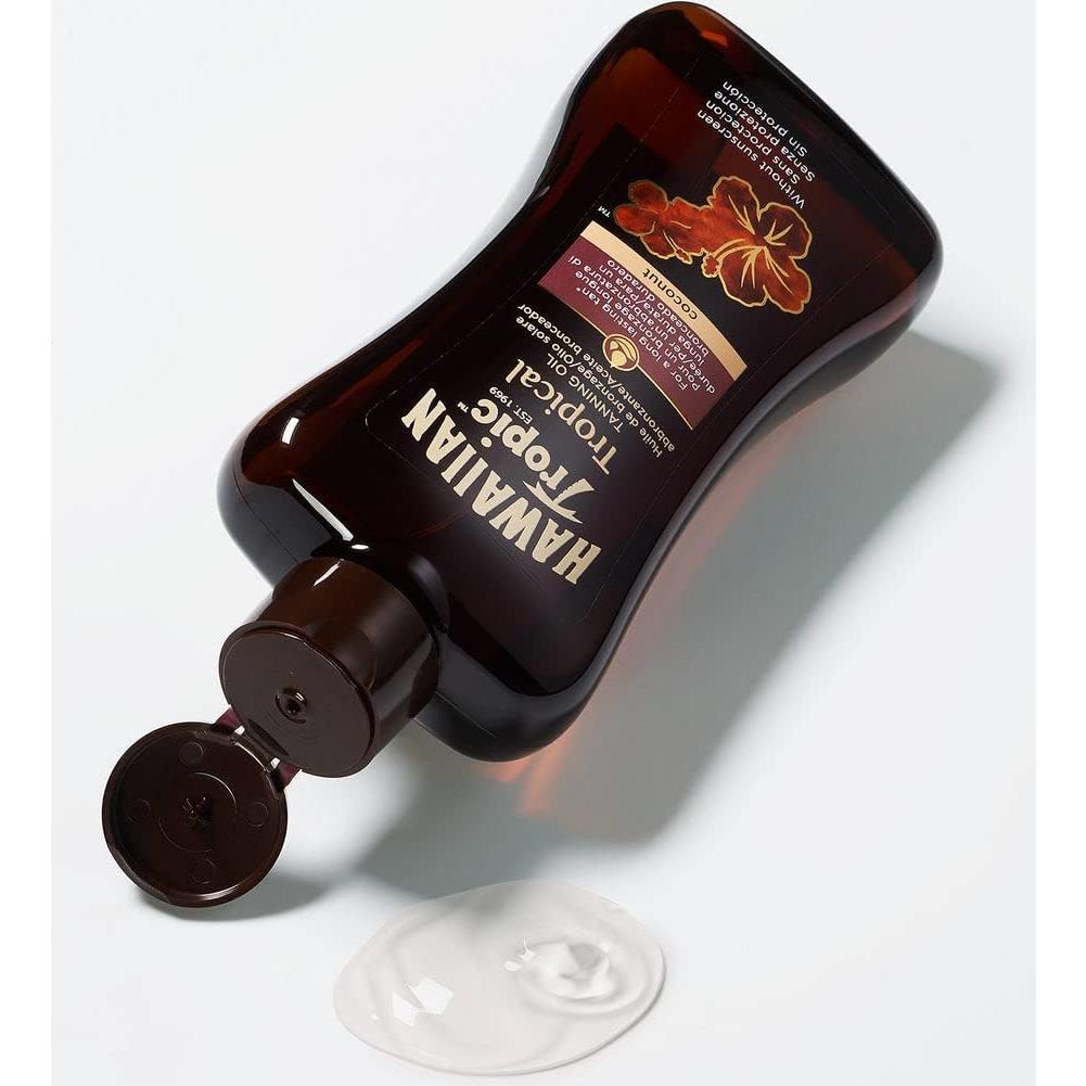 Aceite Bronceador Oscuro Hawaiian Tropic 236 ml (Pack de 3)