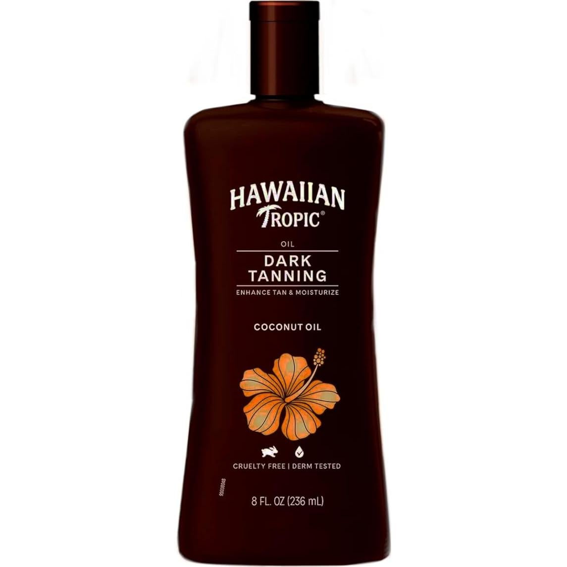 Aceite Bronceador Oscuro Hawaiian Tropic 8 oz x 2