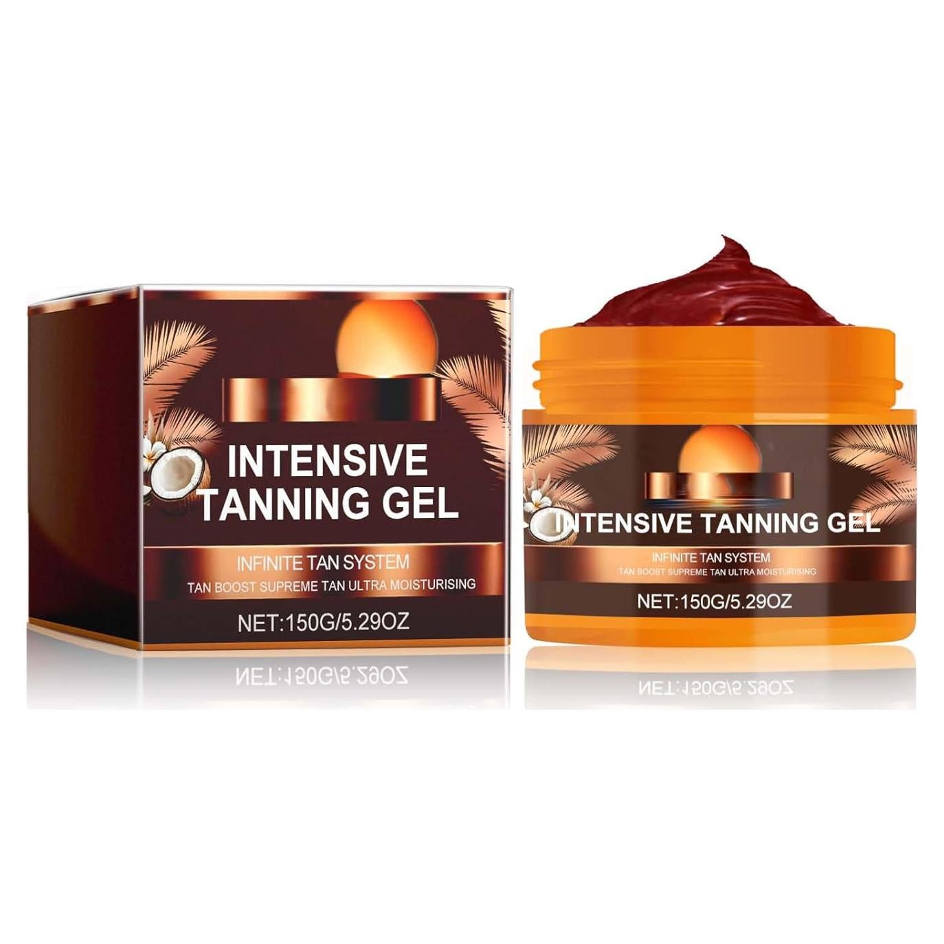 Gel Acelerador de Bronceado LISAELIXIR 200g con Vitamina E