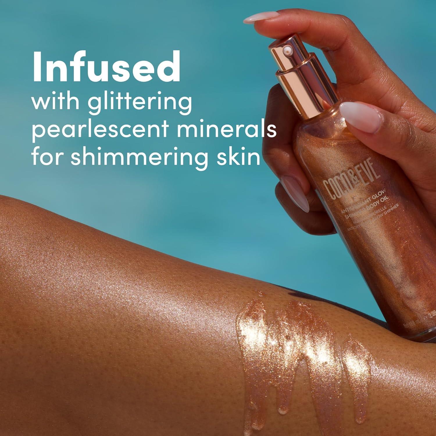 Aceite Corporal Iluminador Coco & Eve 100 ml - Antioxidante Brillante