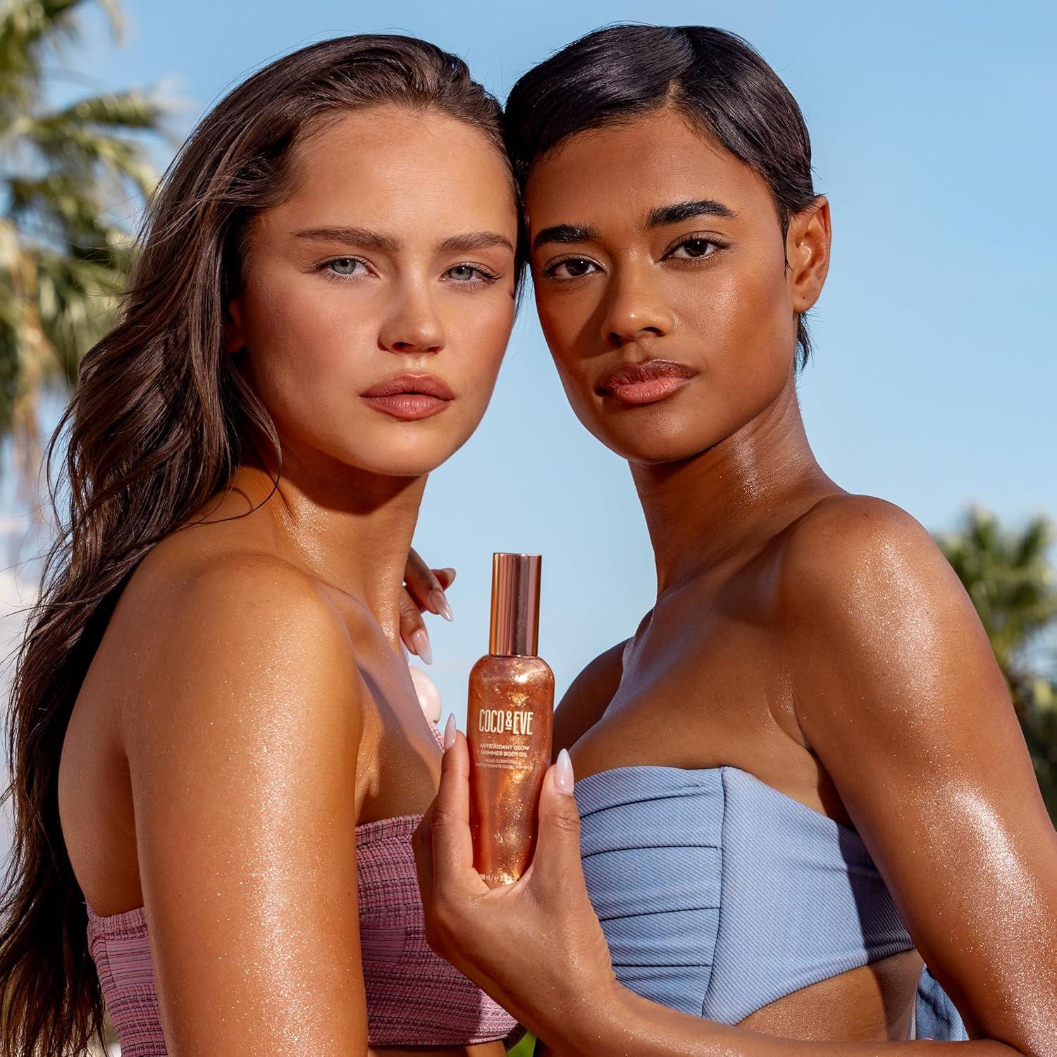 Aceite Corporal Iluminador Coco & Eve 100 ml - Antioxidante Brillante