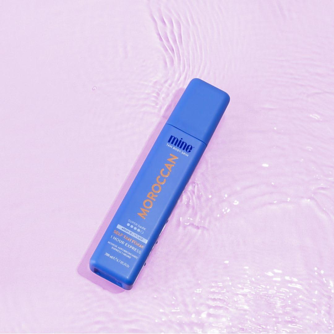 Espuma de Bronceado Minetan Skin Loving 198 ml - Acabado Marrón Oscuro