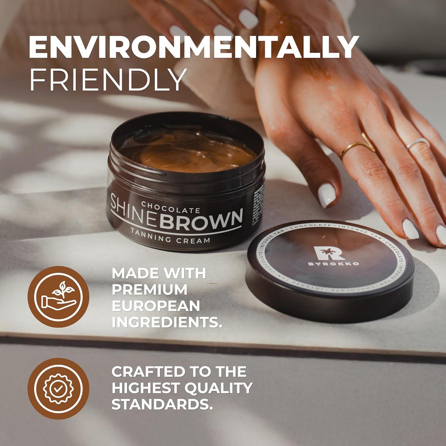 Aceite de Bronceado BYROKKO Chocolate 200ml - Acelera Bronceado