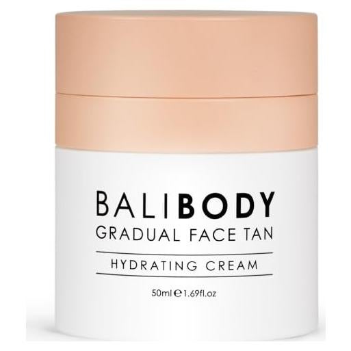 Crema Hidratante Facial Gradual Bronceado Bali Body 50ml
