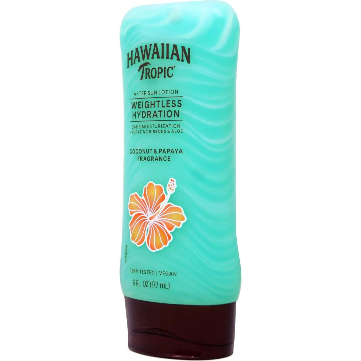 Hawaiian Tropic Loción Hidratante Sin Peso 180 ml