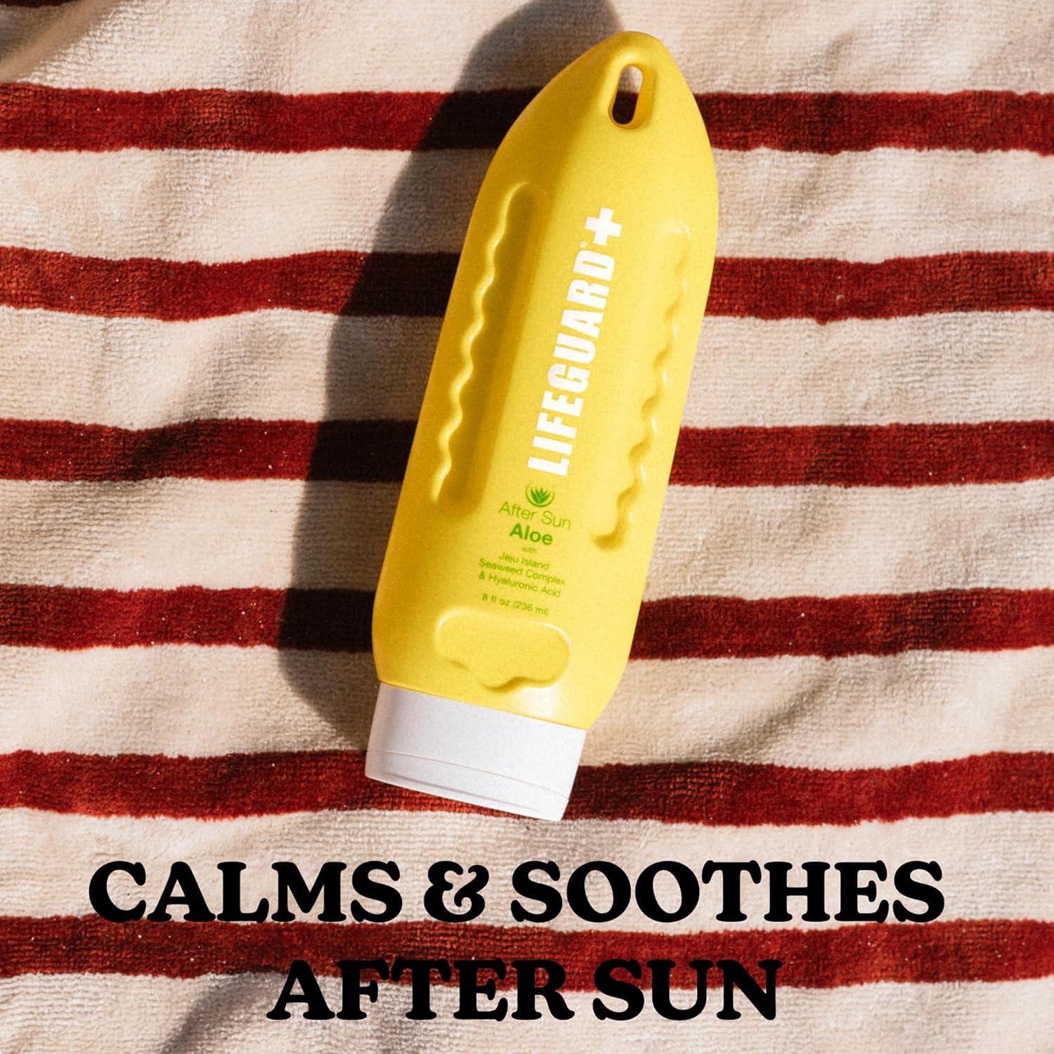 Gel de Aloe Vera LIFEGUARD 236.6 ml - Refrescante y Calmante