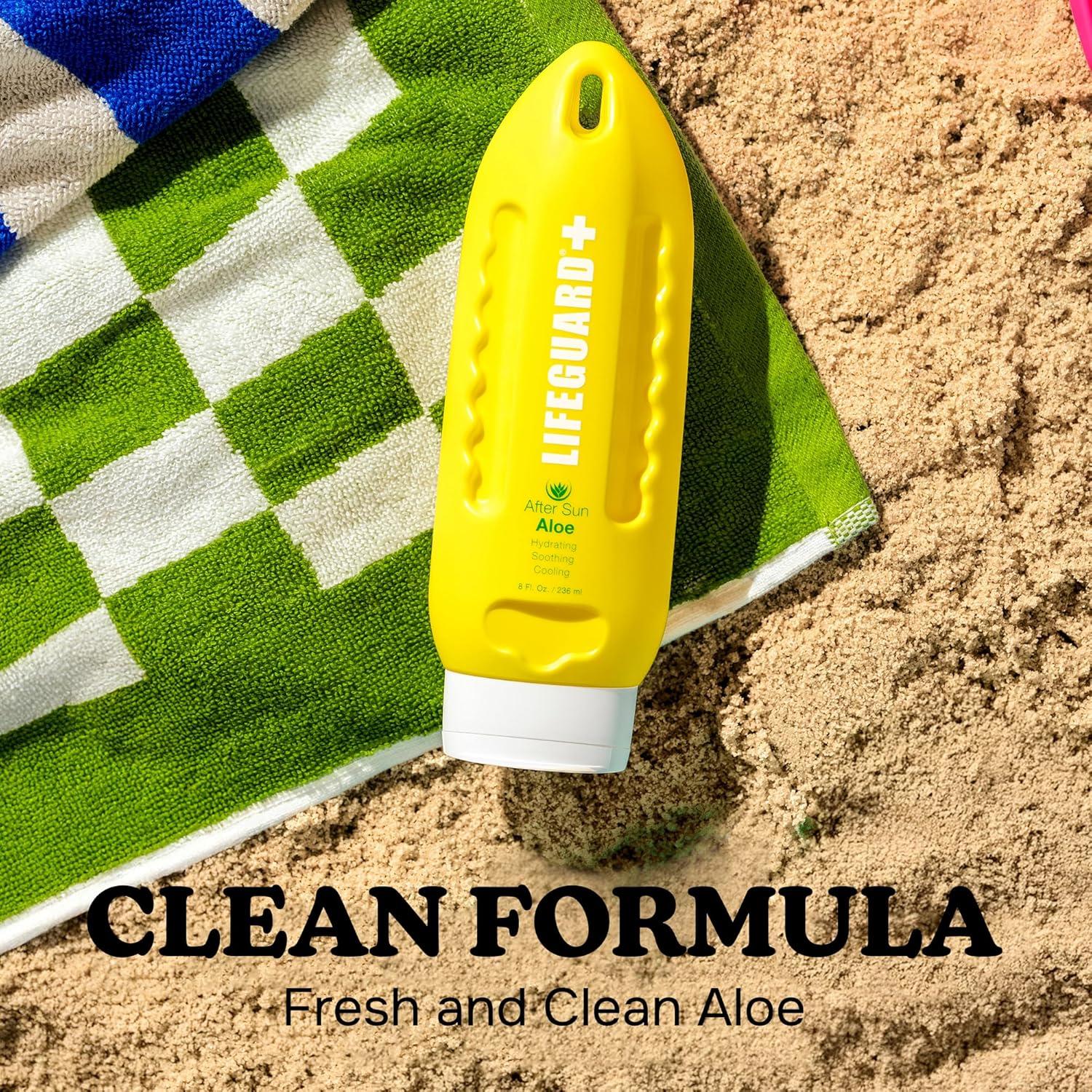 Gel de Aloe Vera LIFEGUARD 236.6 ml - Refrescante y Calmante