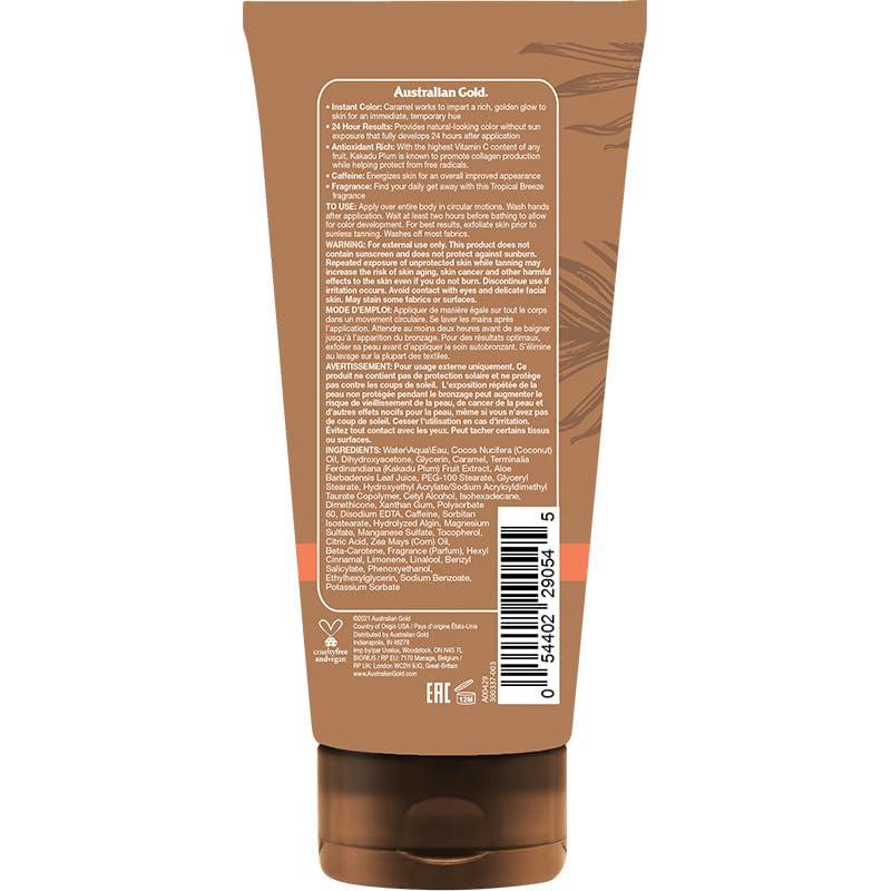 Loción bronceadora instantánea Australian Gold 170g Fade Defy