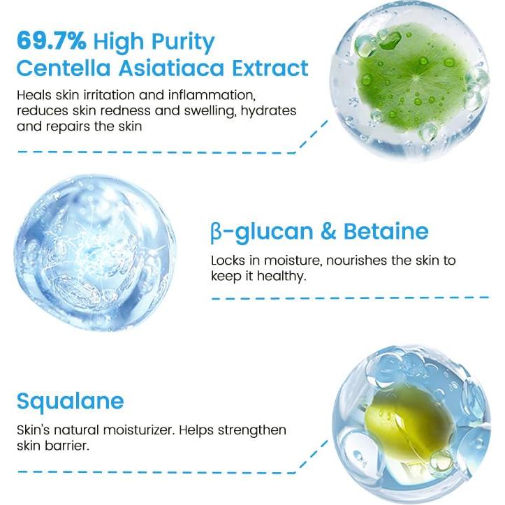 Crema Gel Hidratante RUNBEN para Cara Bebé 75 g - Centella Asiática