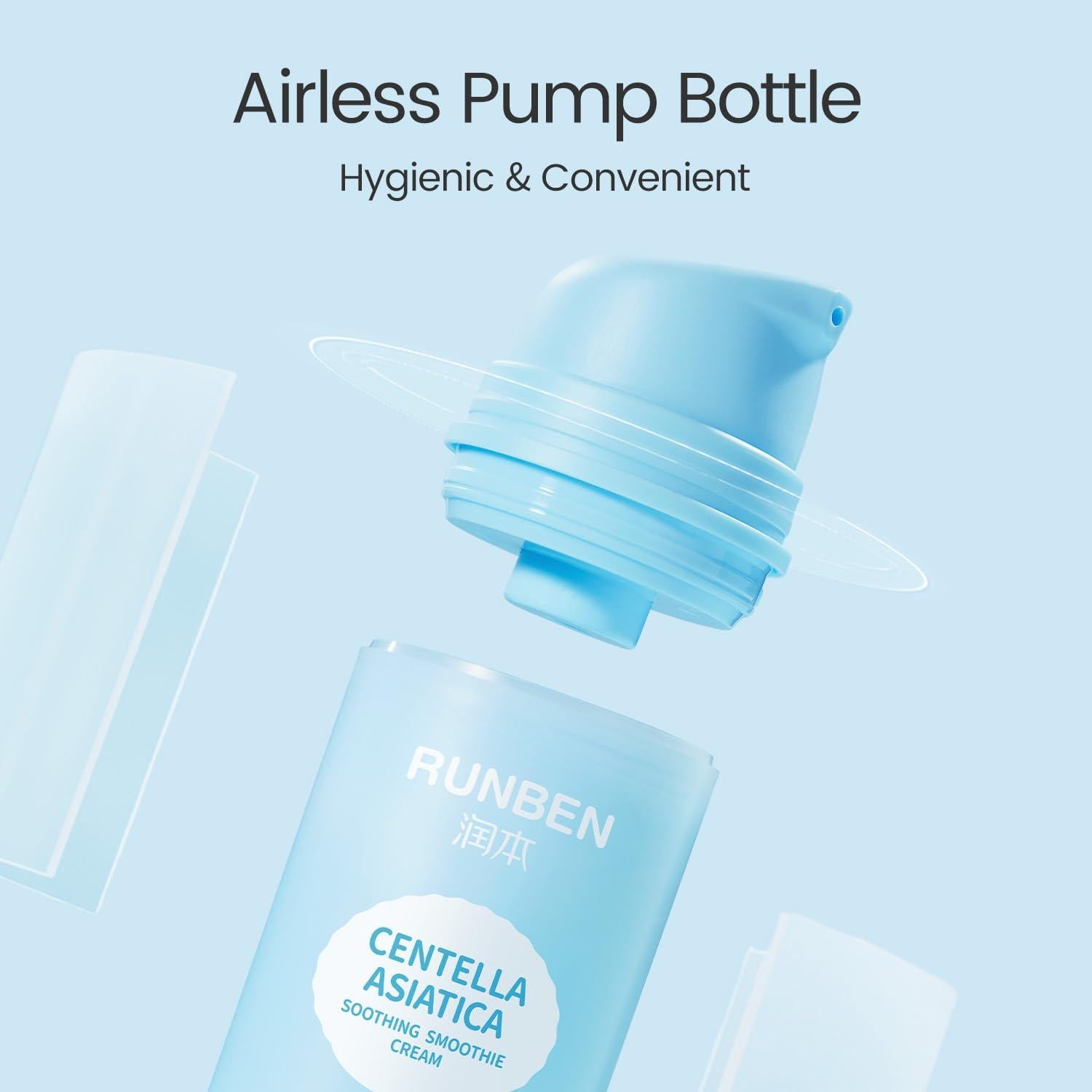 Crema Gel Hidratante RUNBEN para Cara Bebé 75 g - Centella Asiática