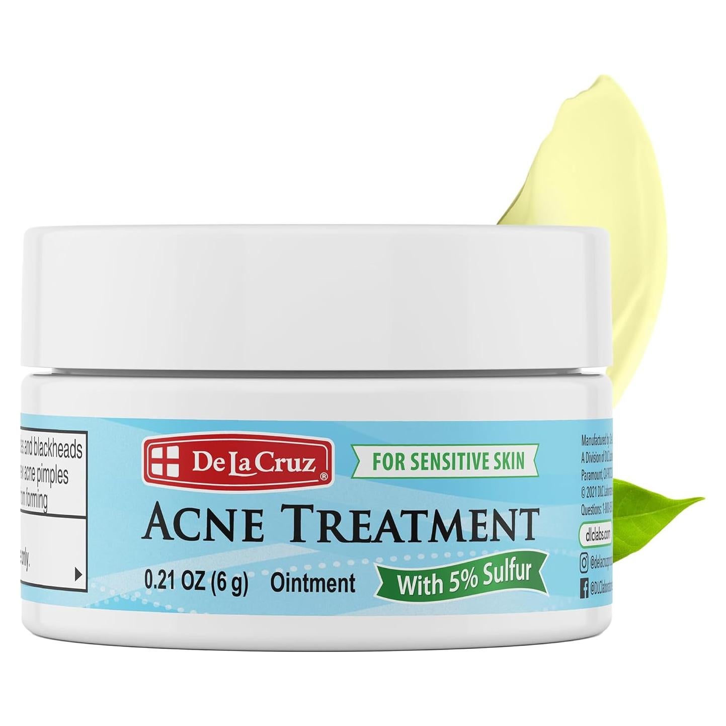 Ungüento de Azufre 5% De La Cruz 30 g - Tratamiento Acné