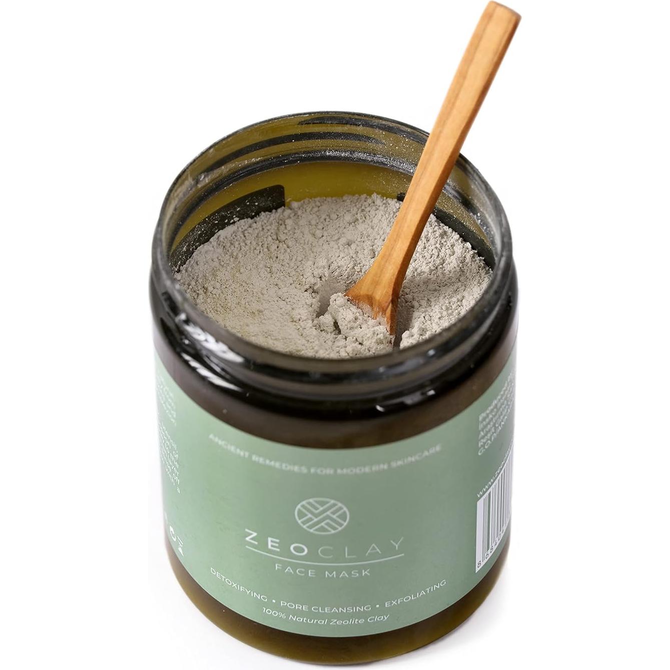 Mascarilla Facial de Arcilla Zeolita Orgánica Ottoman Labs - 20 Usos