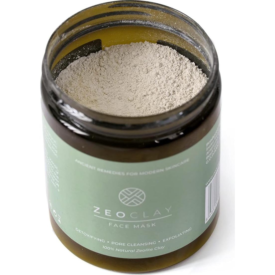 Mascarilla Facial de Arcilla Zeolita Orgánica Ottoman Labs - 20 Usos