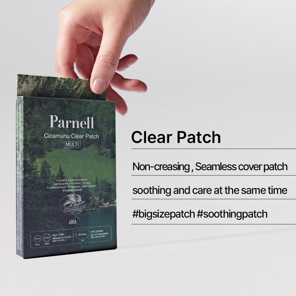 Parche Hidrocoloide Parnell Cicamanu para Acné - 68 Unidades