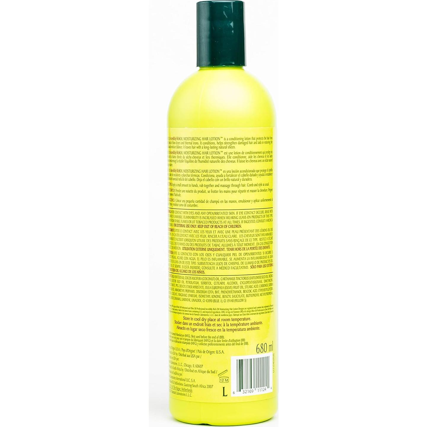 Loción Hidratante para Cabello ORS con Aceite de Oliva 651 ml