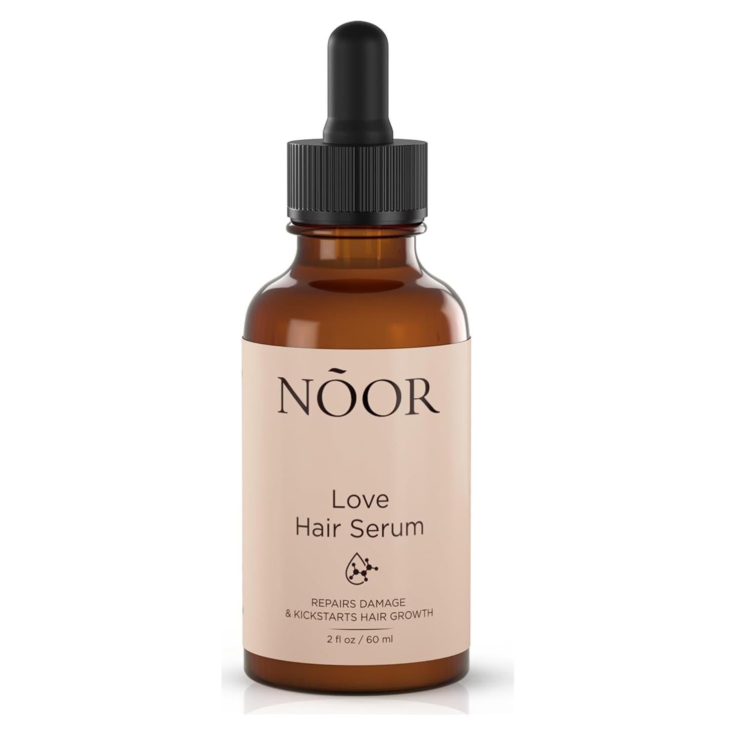 Suero de Crecimiento Capilar Noor - Aceite de Oliva Natural 140g