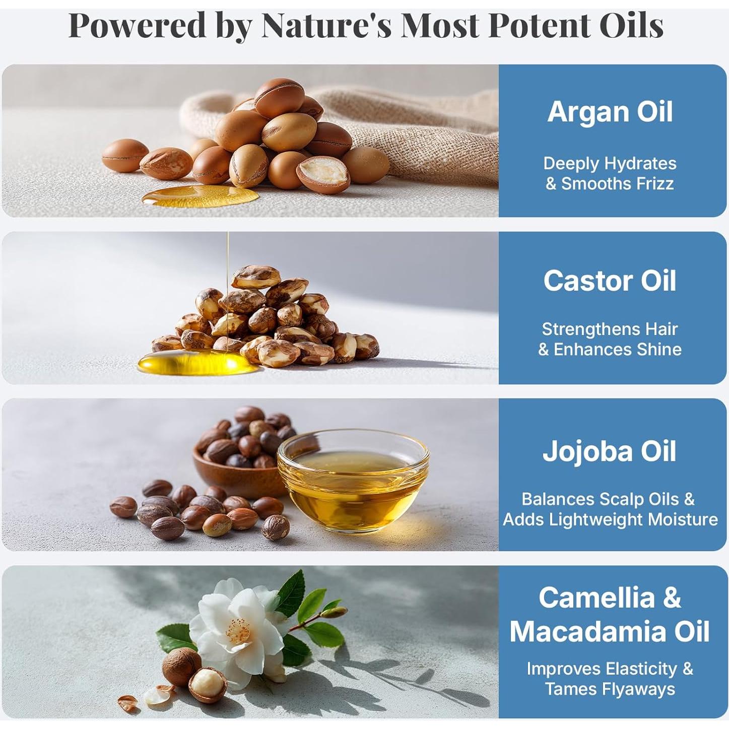 Aceite Orgánico para Cabello Encrespado The ÉLIX 257g