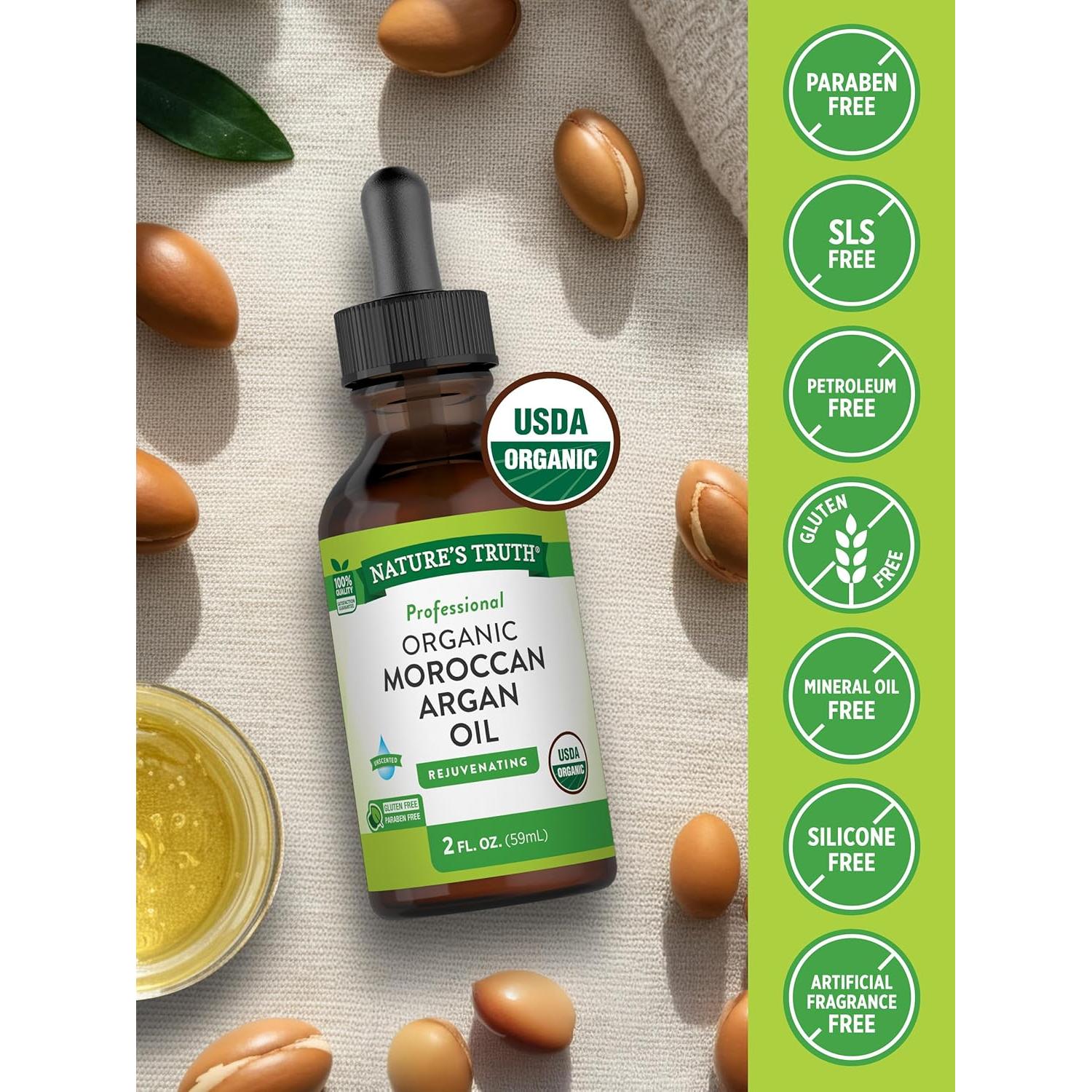 Aceite de Argán Marroquí Nature's Truth 59 ml Orgánico