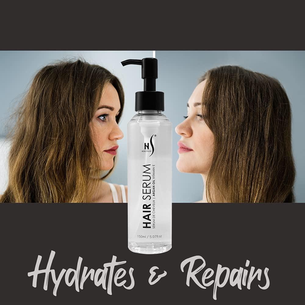 Suero de Aceite de Argán HerStyler 150 ml - Antifrizz y Brillo