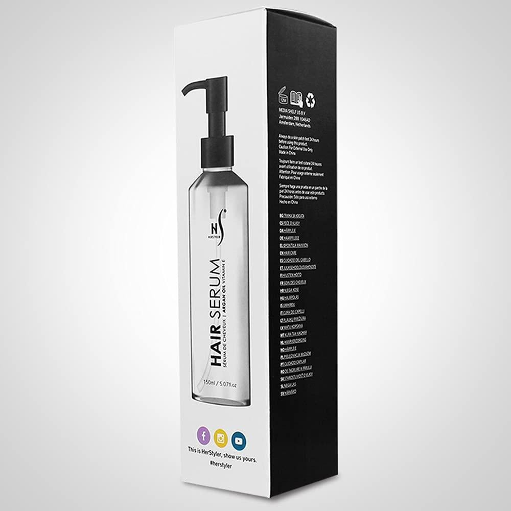 Suero de Aceite de Argán HerStyler 150 ml - Antifrizz y Brillo