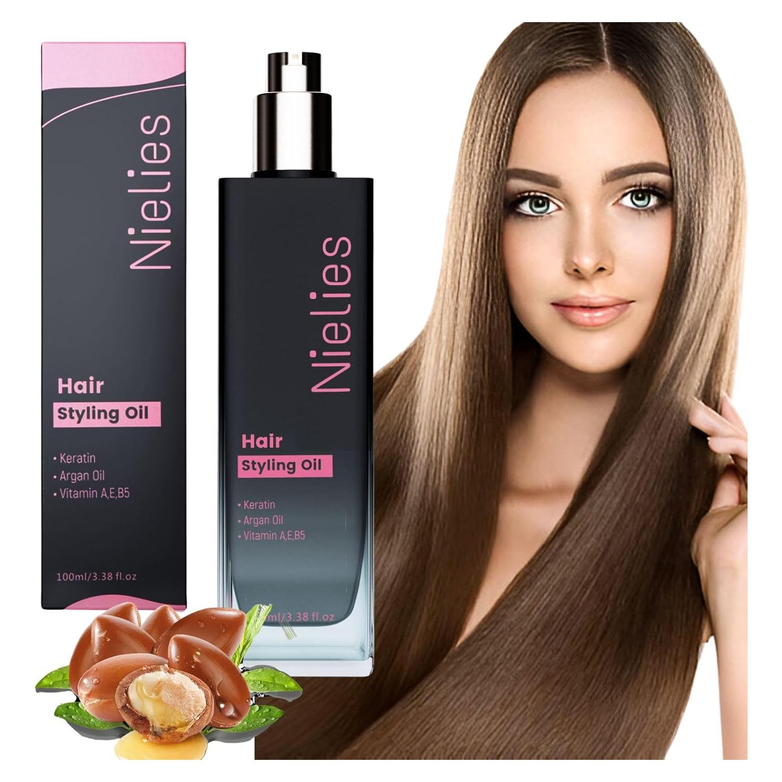 Sérum Antifrizz Nielies 100ml - Queratina y Vitaminas A, C, E, B5