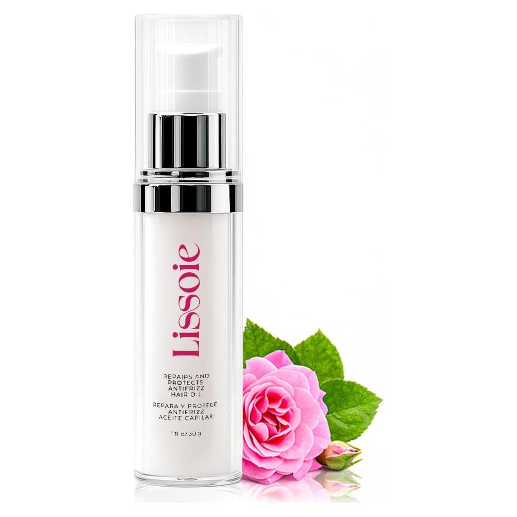 Sérum de Aceite para Cabello Lissoie - Hidratación 48h, Anti-Frizz