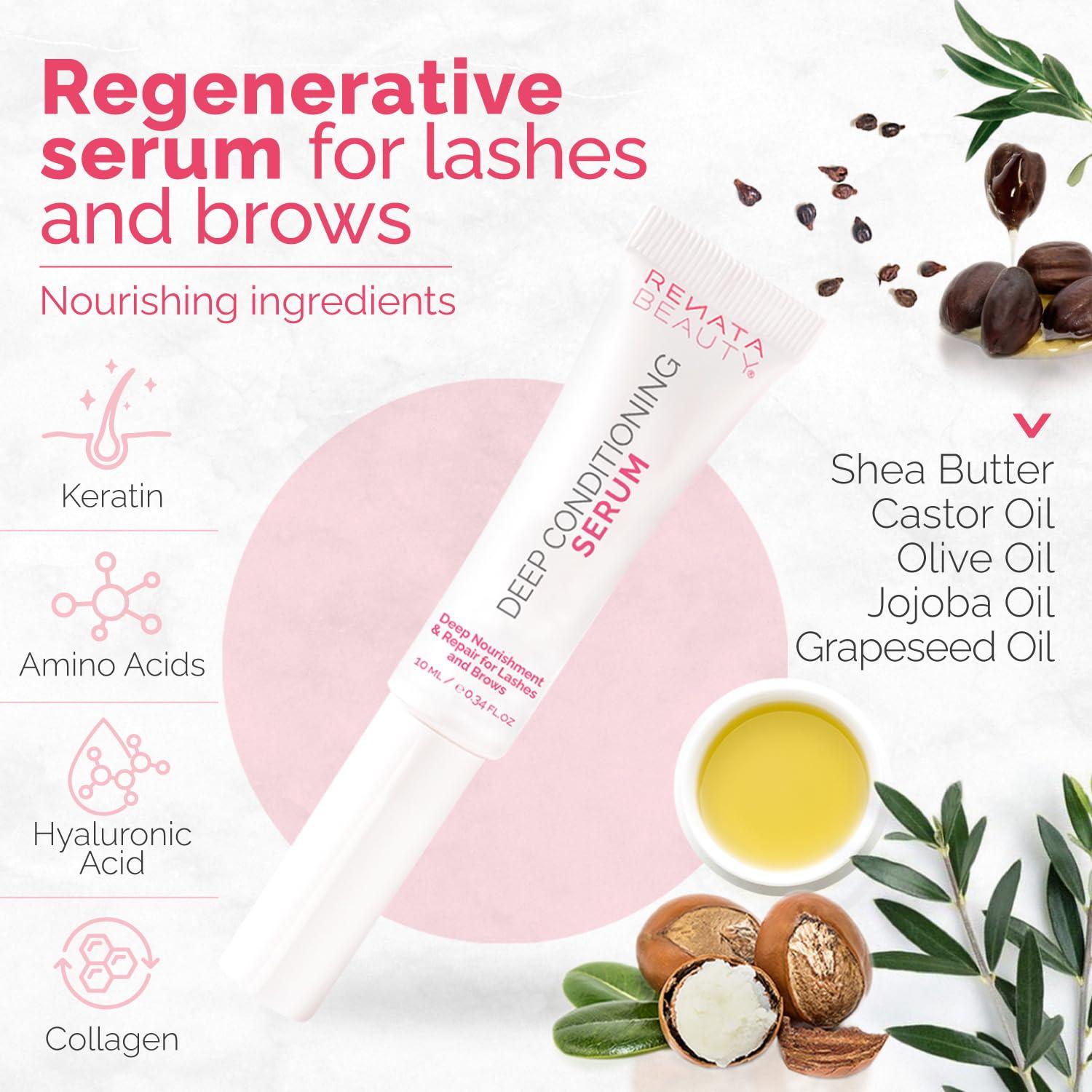 Suero Acondicionador Profundo Renata Beauty para Pestañas y Cejas - 20g