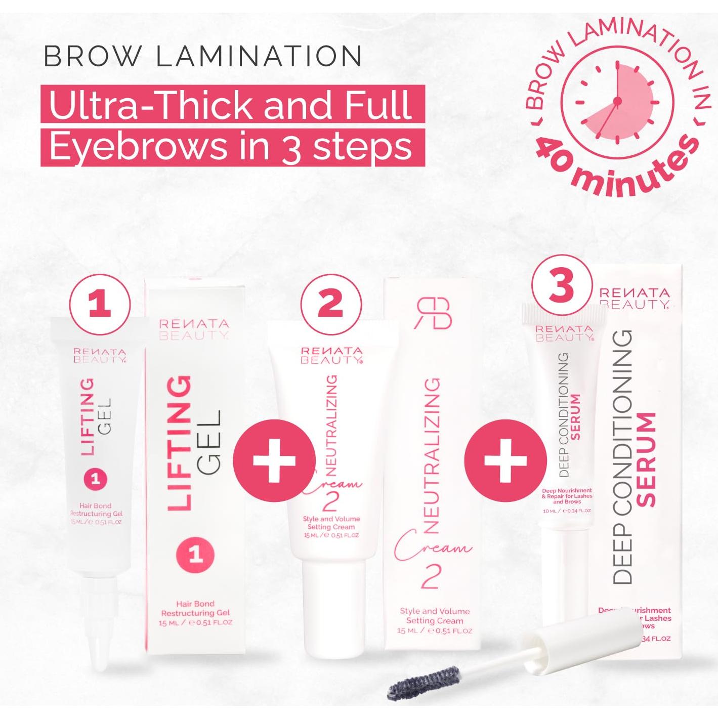 Suero Acondicionador Profundo Renata Beauty para Pestañas y Cejas - 20g