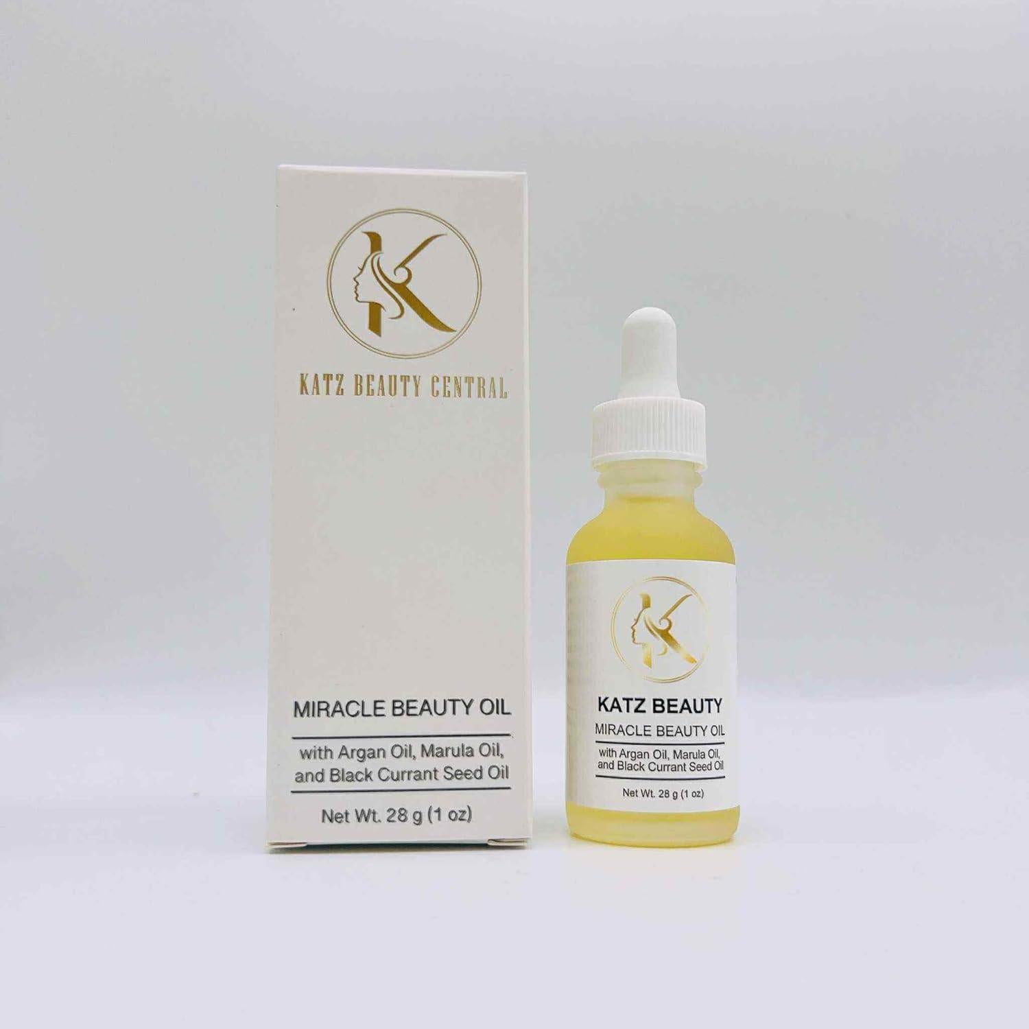 Aceite Facial Hidratante Katz Beauty - Jojoba, Argán y Marula (2 Unidades)