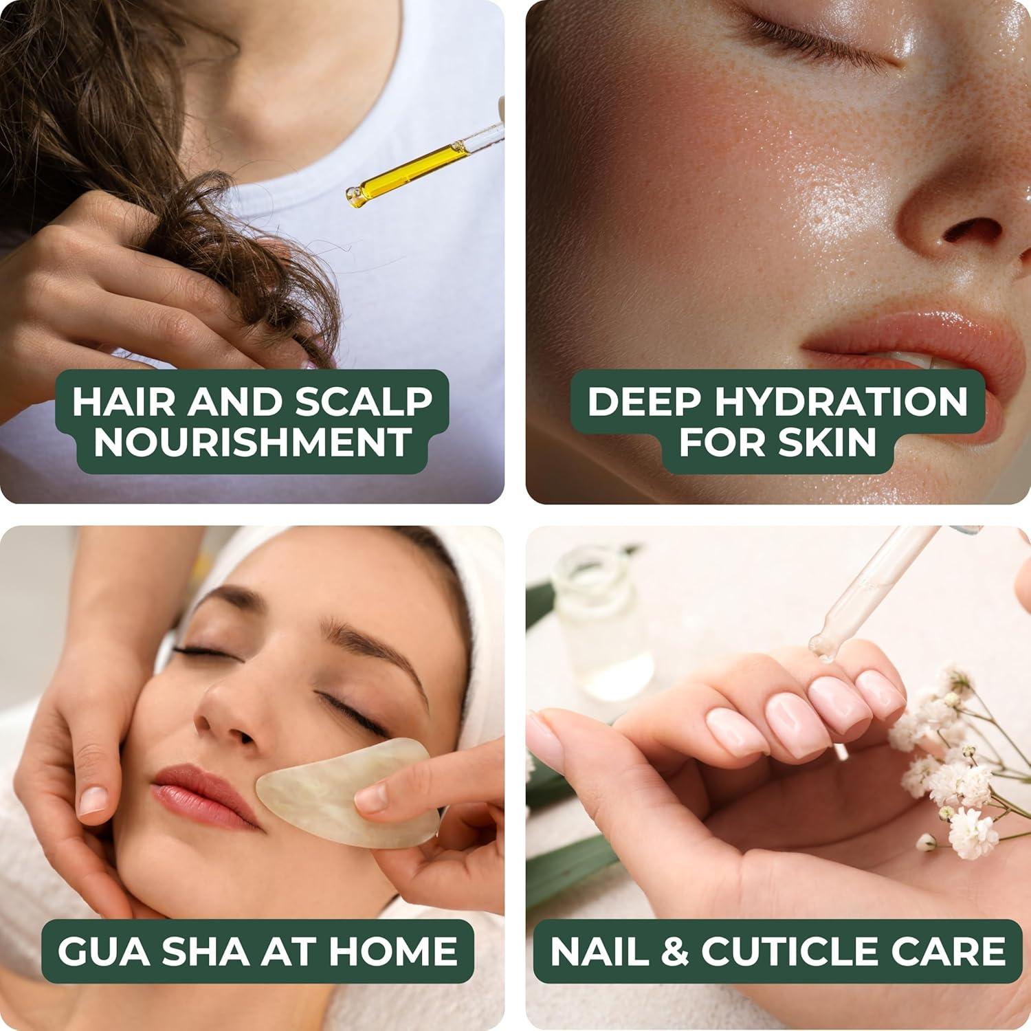 Aceite Facial Hidratante Katz Beauty - Jojoba, Argán y Marula (2 Unidades)