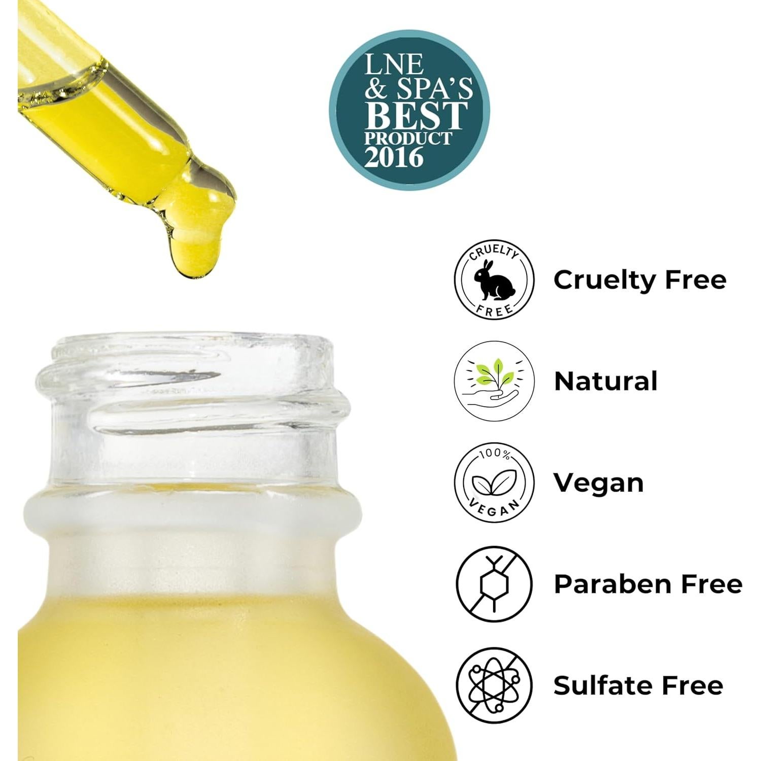 Aceite Facial Hidratante Katz Beauty - Jojoba, Argán y Marula (2 Unidades)