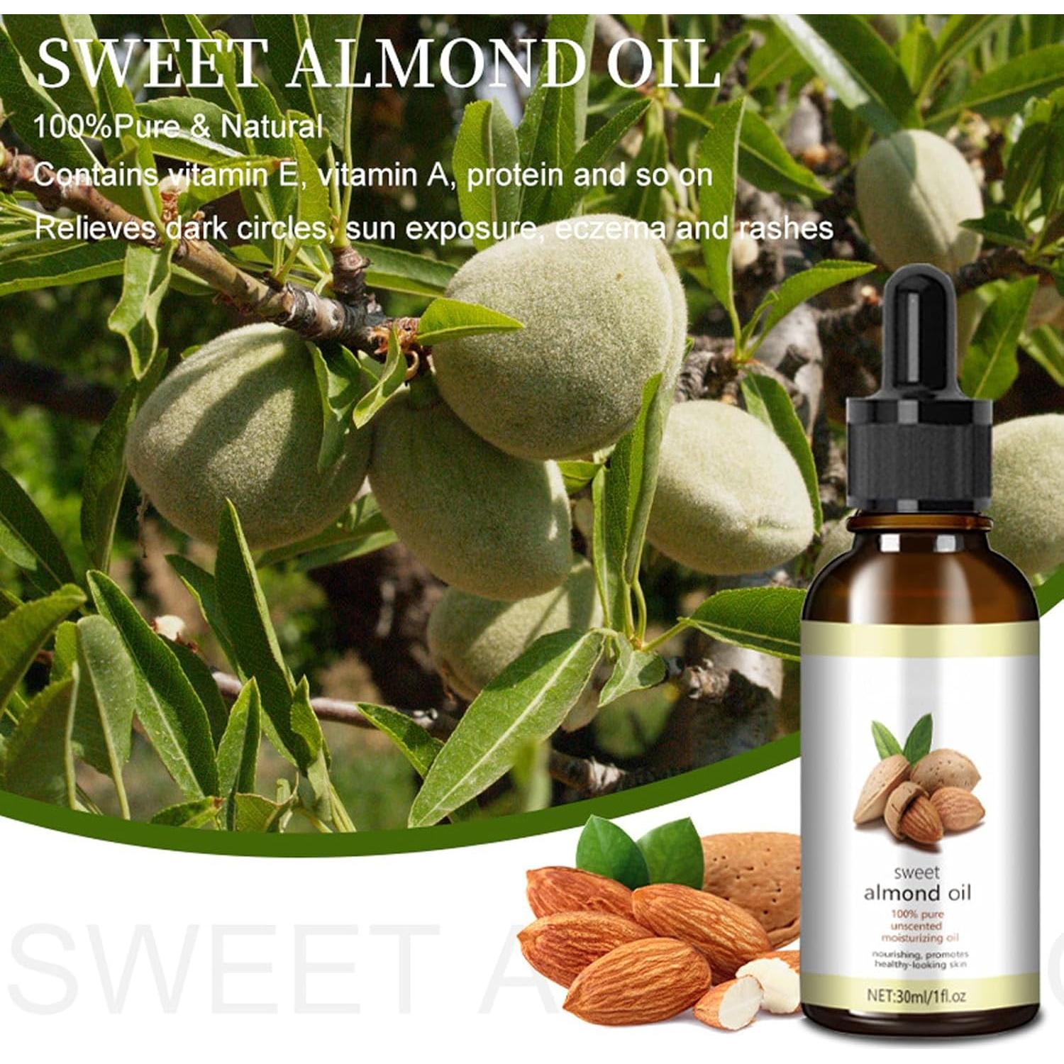 Aceite de Almendra Dulce Orgánico ARCHIDATE 100ml Hidratante Piel y Cabello