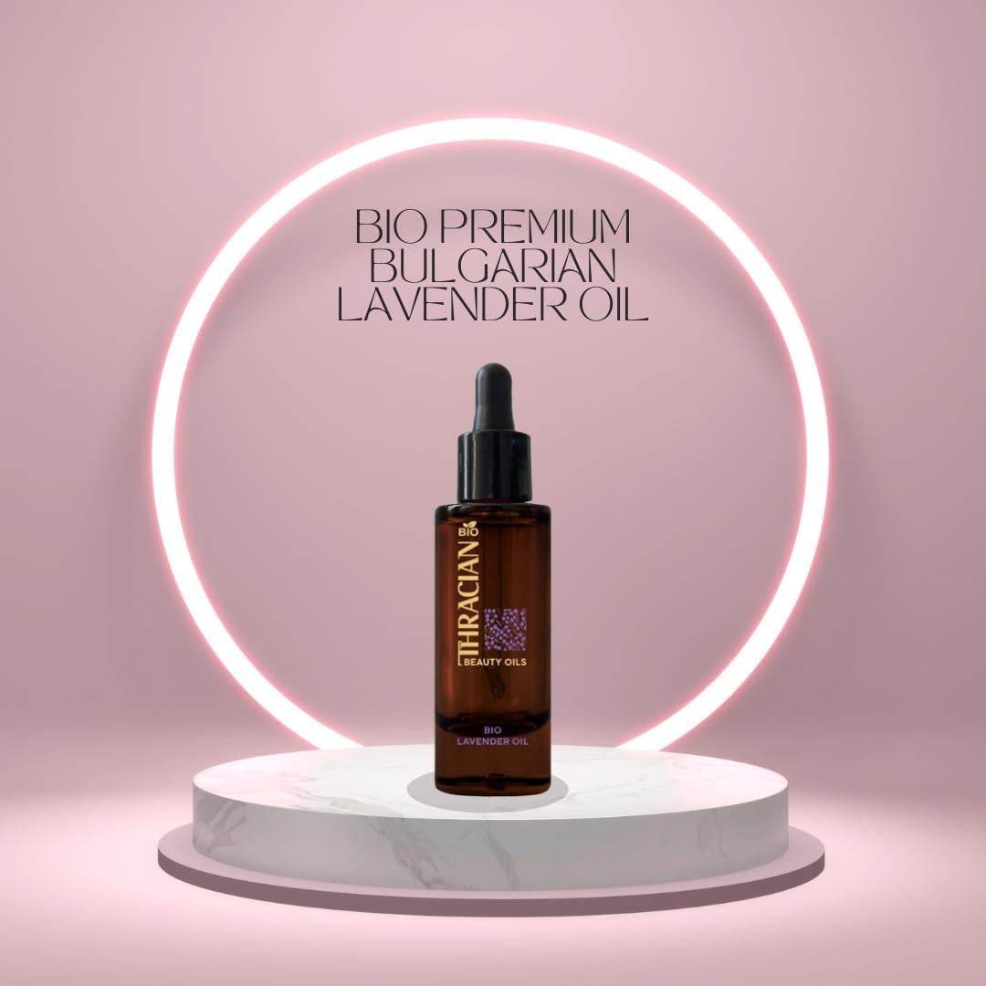 Aceite de Lavanda Bio Premium Tracia 30 ml - Hidratante Facial y Capilar