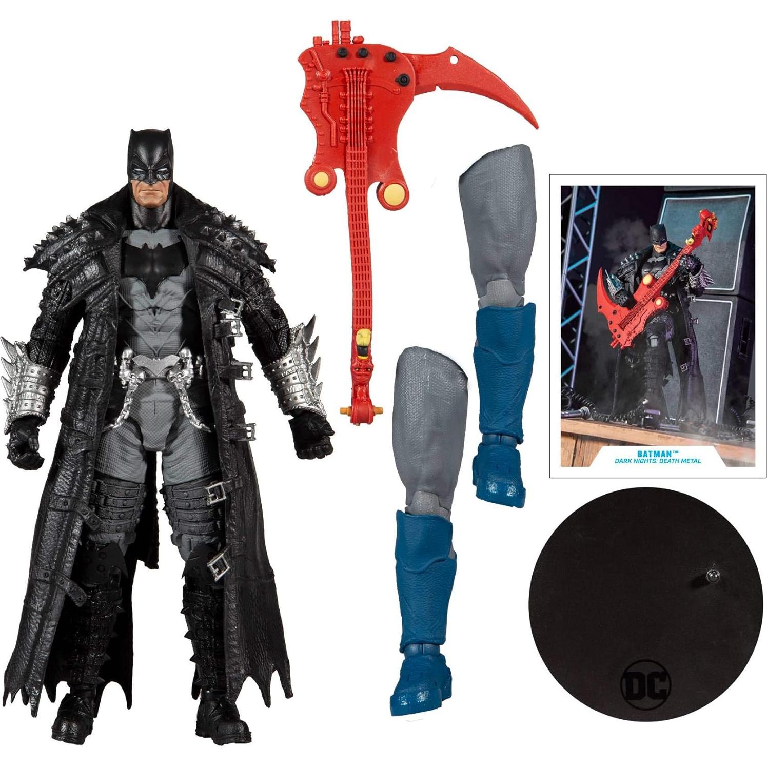 Figura de Acción McFarlane Toys Batman 17.78 cm Metal de la Muerte
