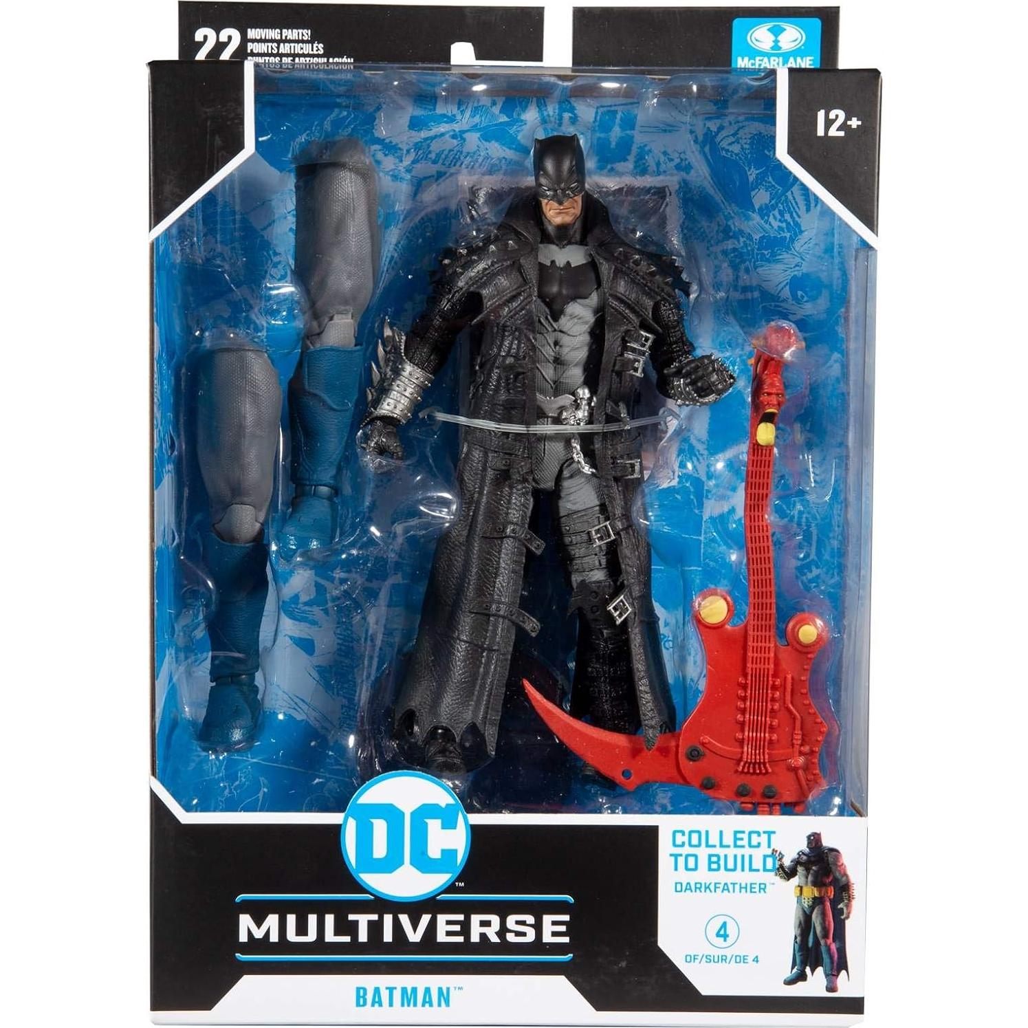 Figura de Acción McFarlane Toys Batman 17.78 cm Metal de la Muerte
