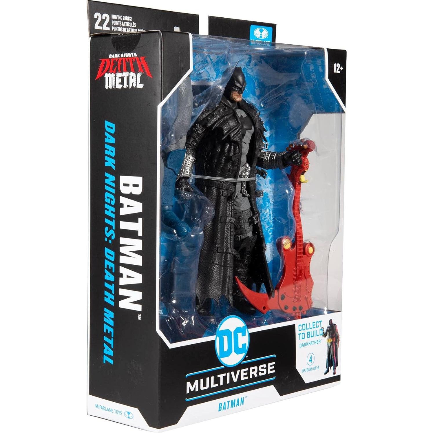 Figura de Acción McFarlane Toys Batman 17.78 cm Metal de la Muerte