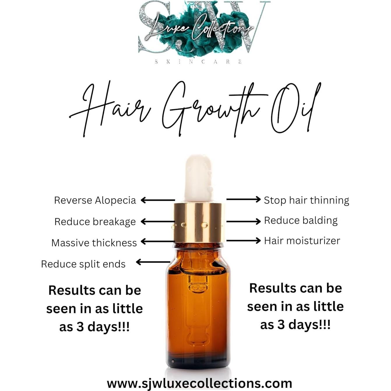 Aceite Herbal para el Cabello 19-en-1 - Crecimiento y Fortalecimiento