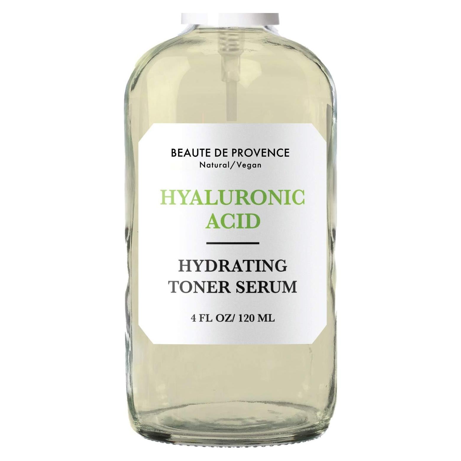Tónico Hidratante Facial Beaute DE Provence 118 ml - Ácido Hialurónico y Té Verde