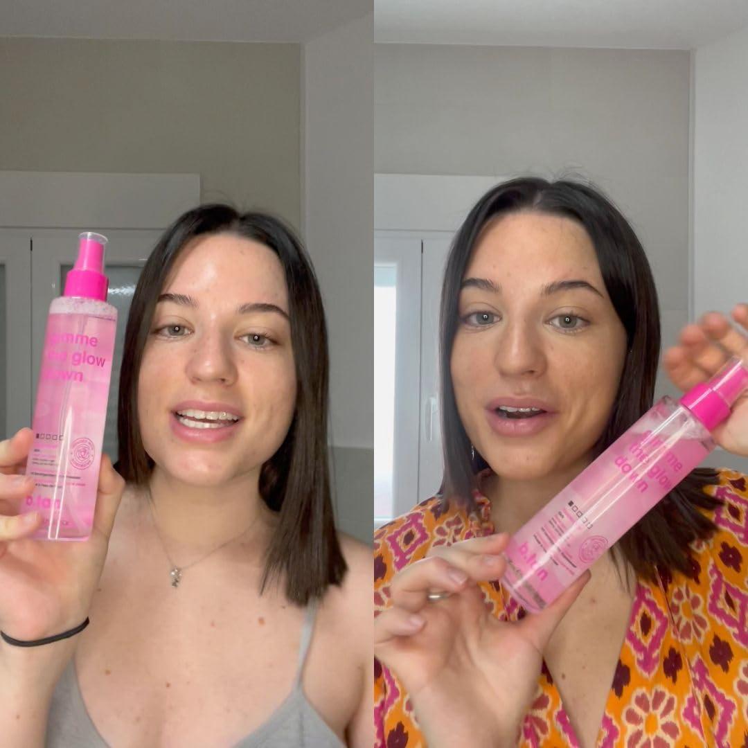 Spray Bronceador Facial B.Tan Gimme The Glow Down 198.5 ml - Paquete de 2