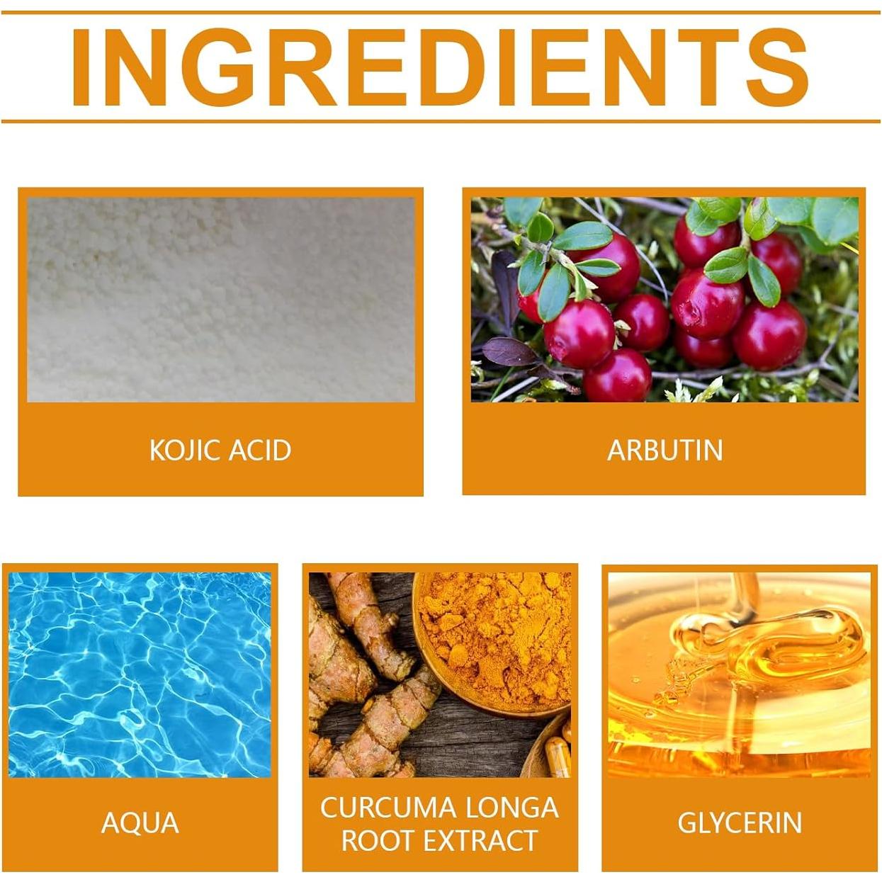 Suero Iluminador de Ácido Kójico y Cúrcuma 29.57 ml