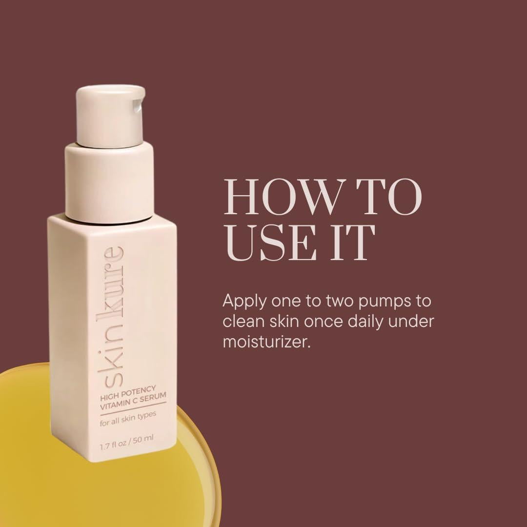 Suero Facial Antienvejecimiento Skinkure 50ml Vitamina C 15%