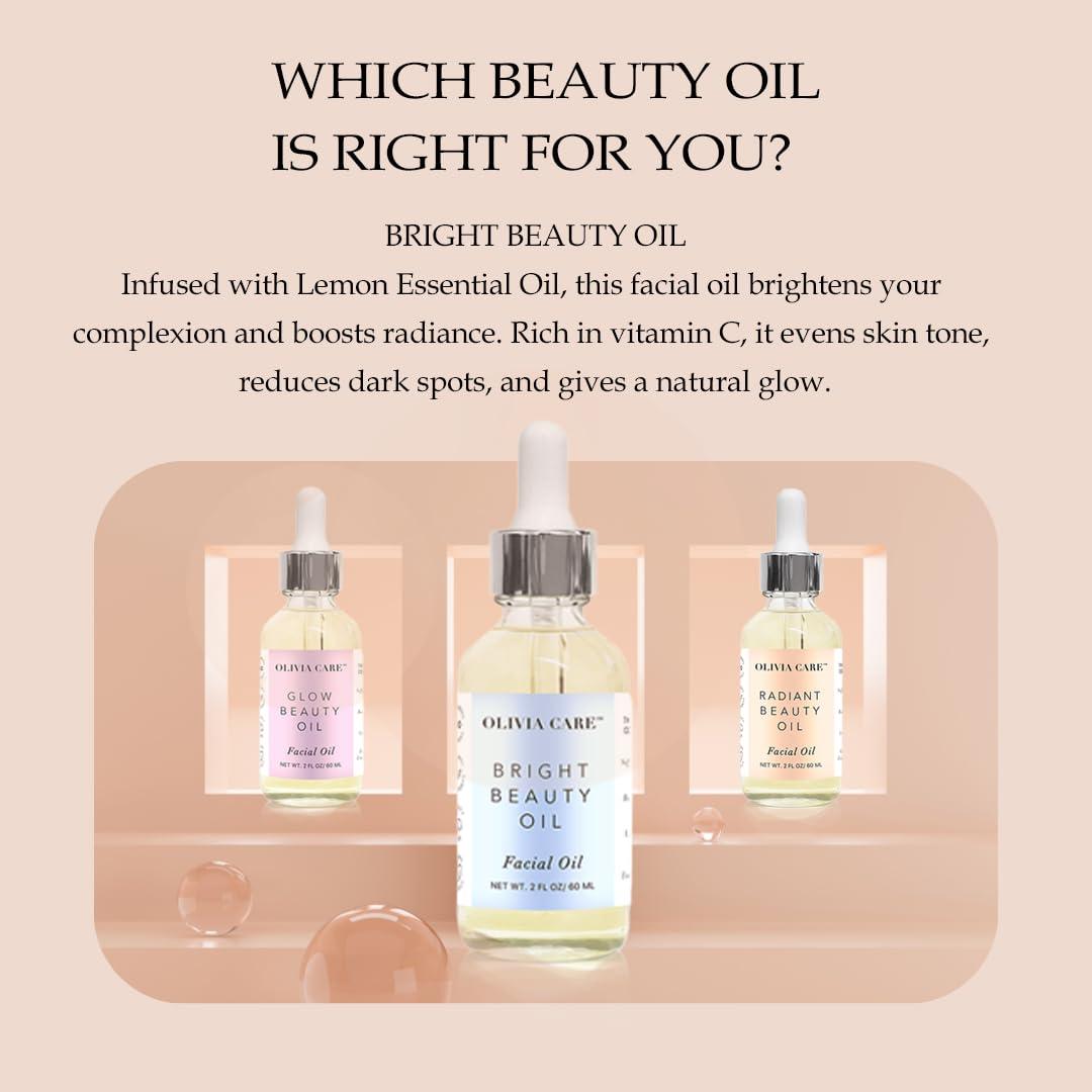 Aceite Facial Olivia Care - Jojoba y Vitamina E 117g - Natural