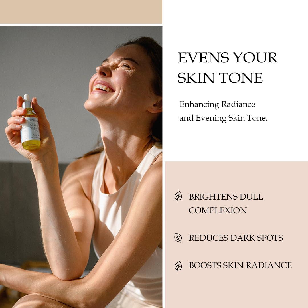 Aceite Facial Olivia Care - Jojoba y Vitamina E 117g - Natural