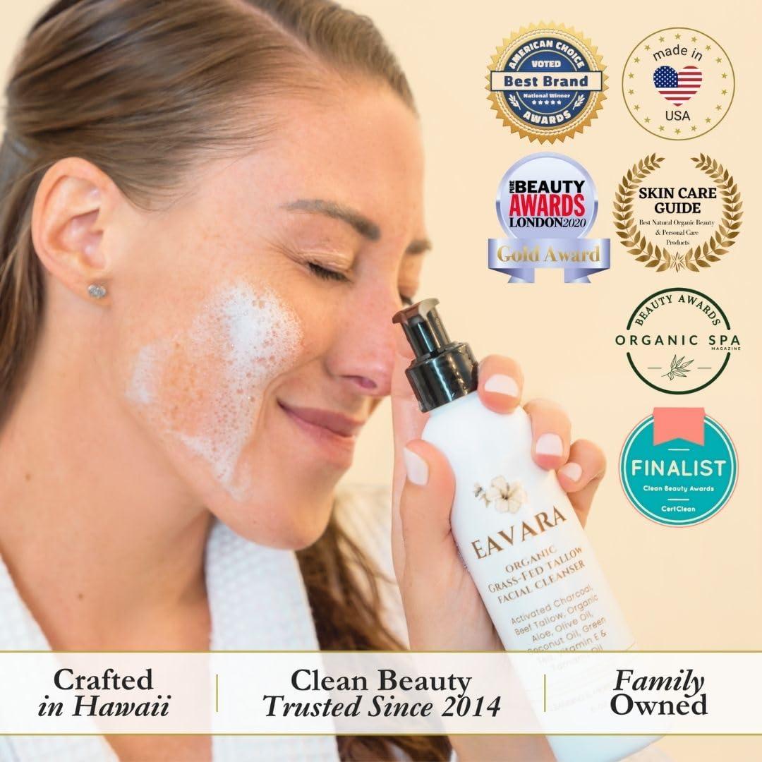 Juego de Crema para Ojos y Limpiador Facial Suave 28g