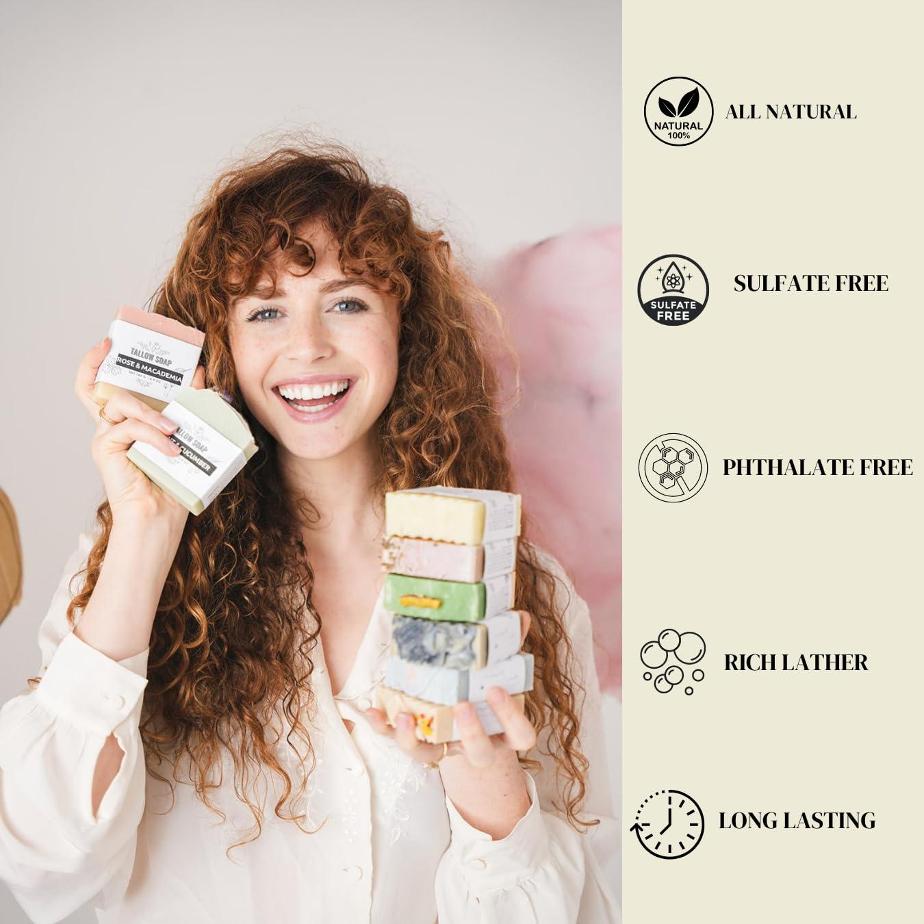 Jabones Naturales Sencillez Sofisticada - Leche de Cabra y Miel (2 unidades, 121.9 g)