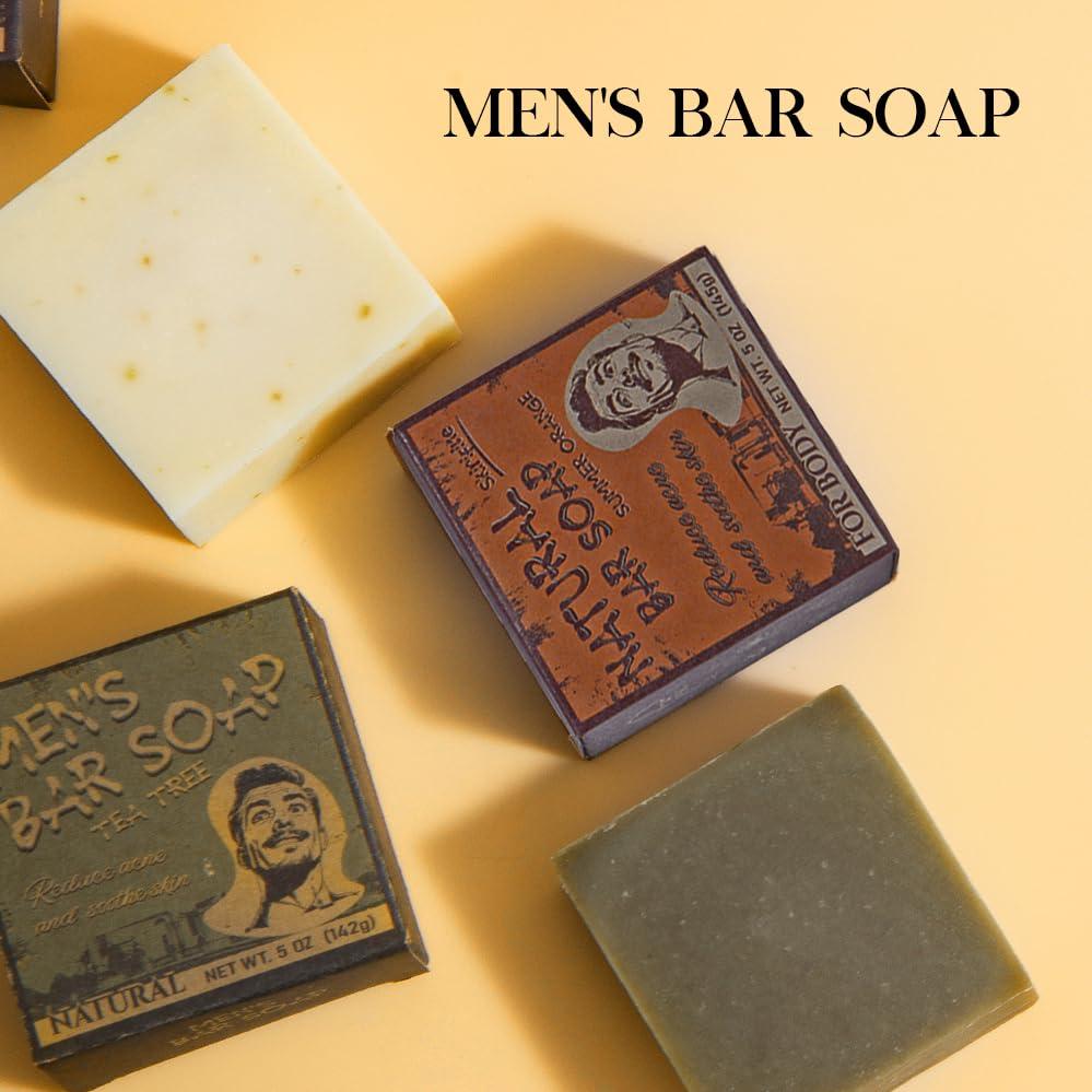 Barra de Jabón Natural 142g SKIRIFINE Aroma Naranja de Verano