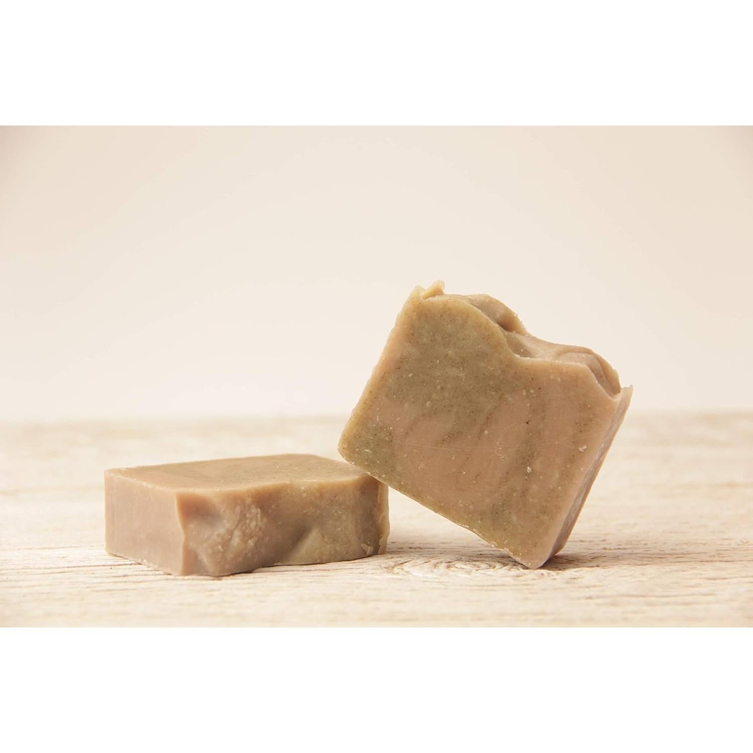 Jabón Natural de Leche de Cabra con Lavanda y Menta 127g