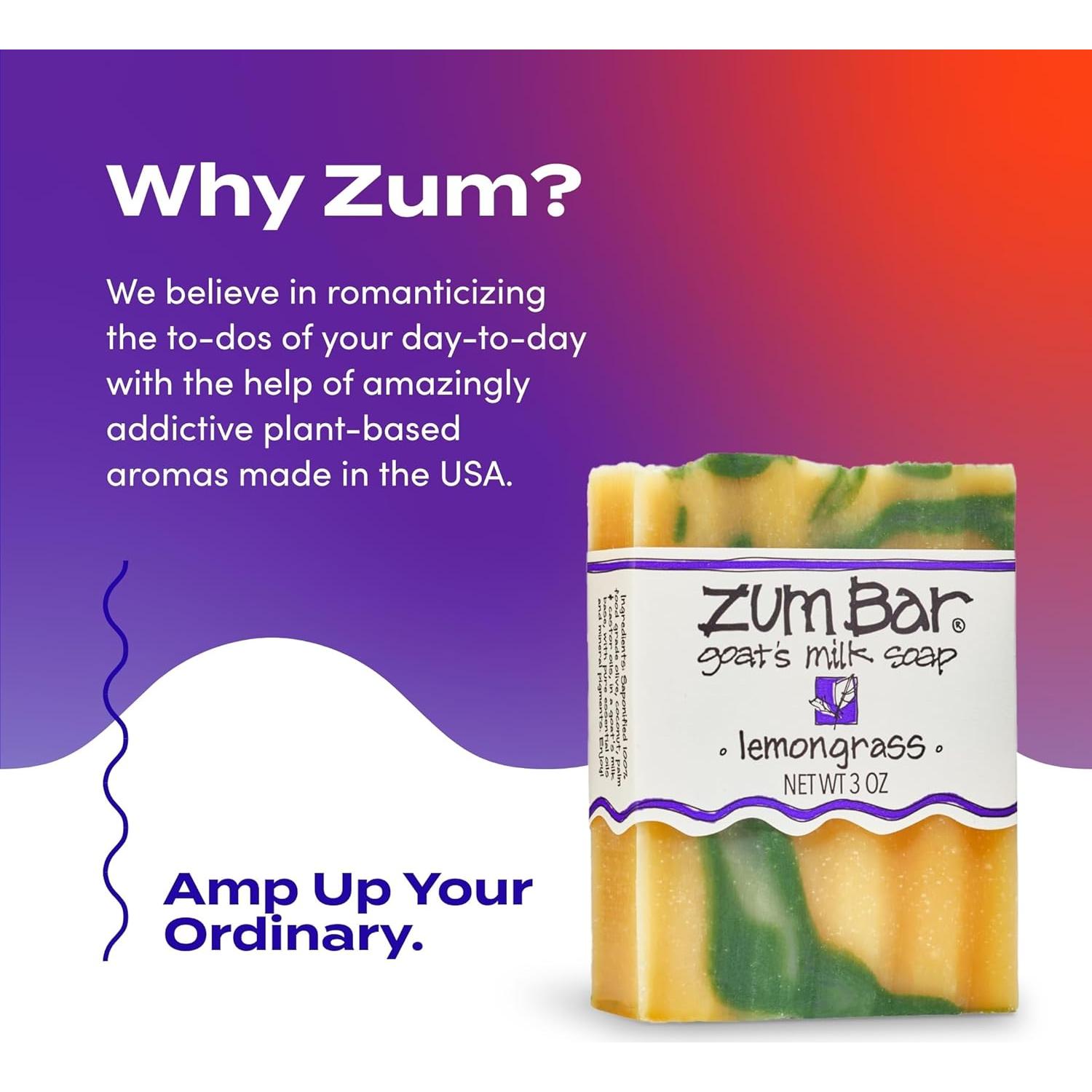 Jabón de Leche de Cabra Zum Indigo Wild - Limón 85g x6